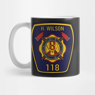 Station 118 LAFD Badge | 911 Hen Wilson Mug